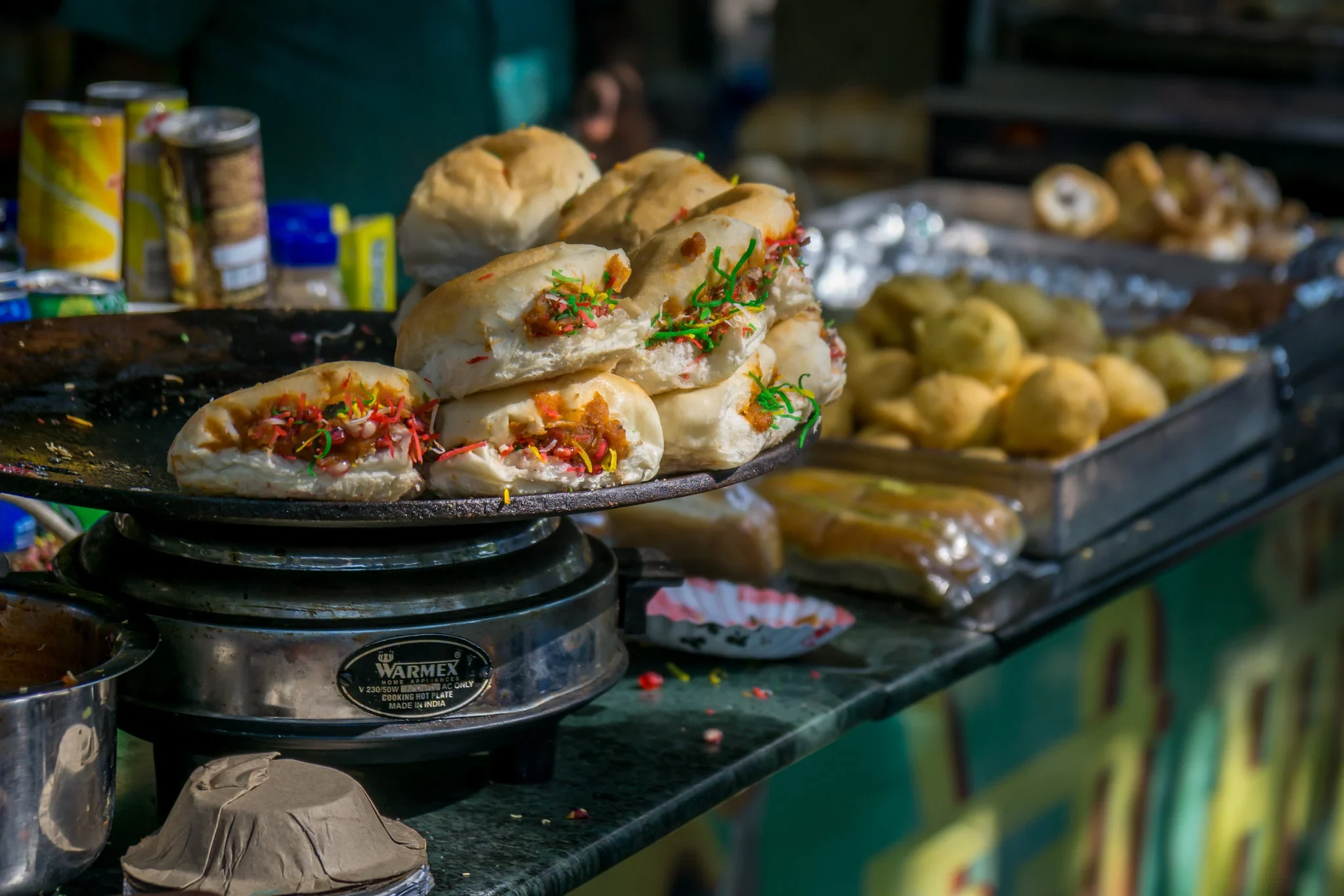 IN-Mumbai-Vada or Sev Pav - Street Food.webp